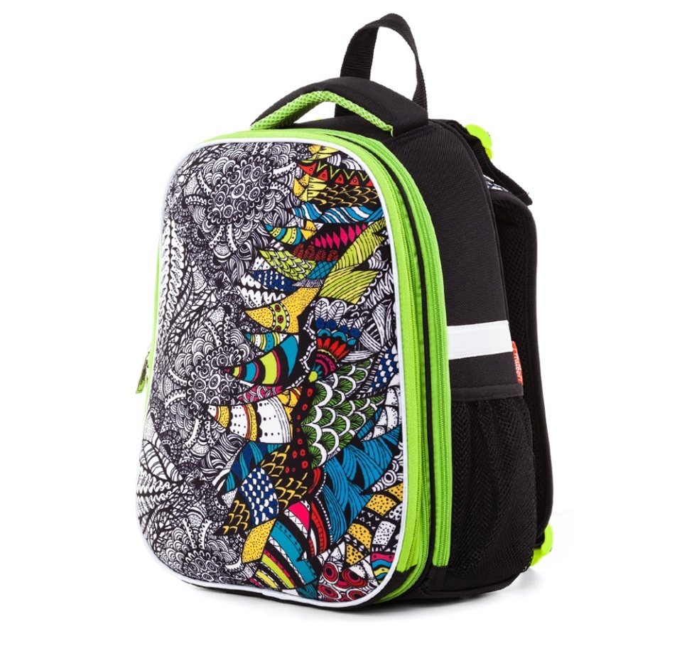 

Рюкзак Hatber Ergonomic Doodle Art светоотражающий 37 x 29 x 17 см