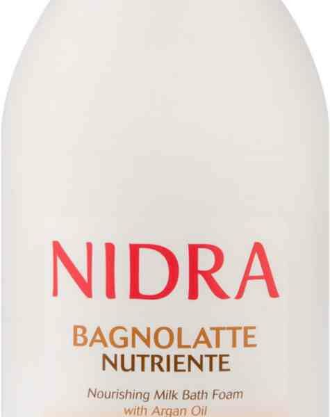 Пена-молочко для ванны питательное Nidra с аргановым маслом