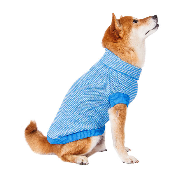 Свитер для собак 45см 2XL голубой (унисекс)