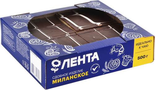 

Изделие сдобное ЛЕНТА Миланское, 500г