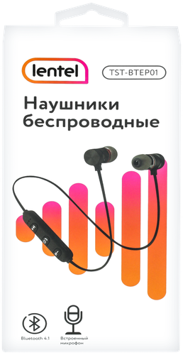 

Наушники LENTEL TST-BTEP01 с Bluetooth