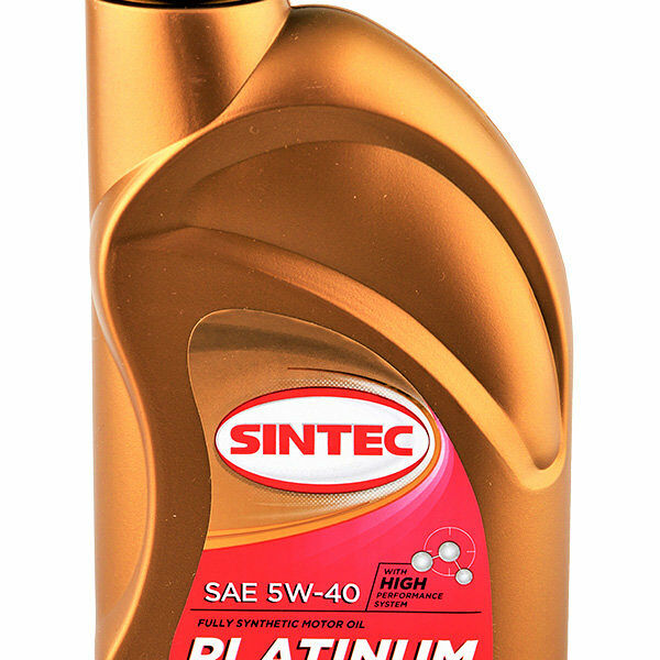 Масло моторное синтетика Sintec Platinum SAE 5W-40 API SN/CF