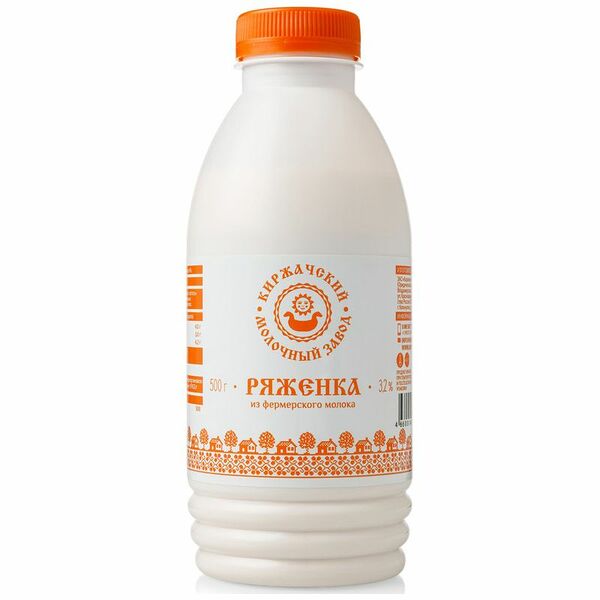 Ряженка 3,2% ТМ Киржачский молочный завод