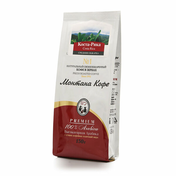 Кофе в зернах Коста-Рика ТМ Монтана кофе