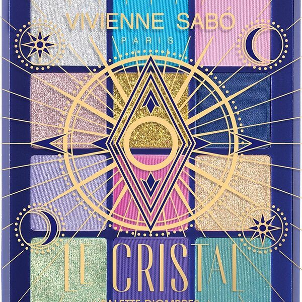 Палетка теней Vivienne Sabo La Mystique Le Cristale, 12 оттенков