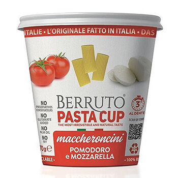 Макаронные изделия Berruto Маккерончини с томатами и сыром моцарелла Pasta berruto spa 70г, Италия