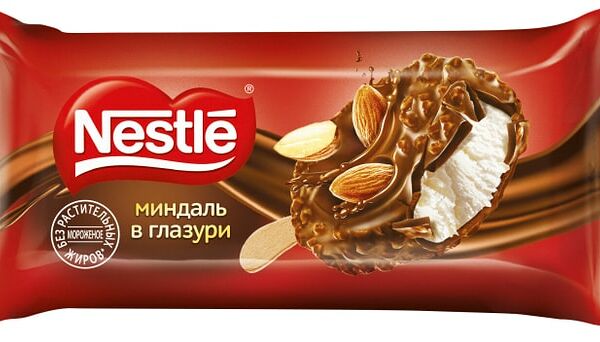 Мороженое Nestle Эскимо Миндаль в глазури 59г