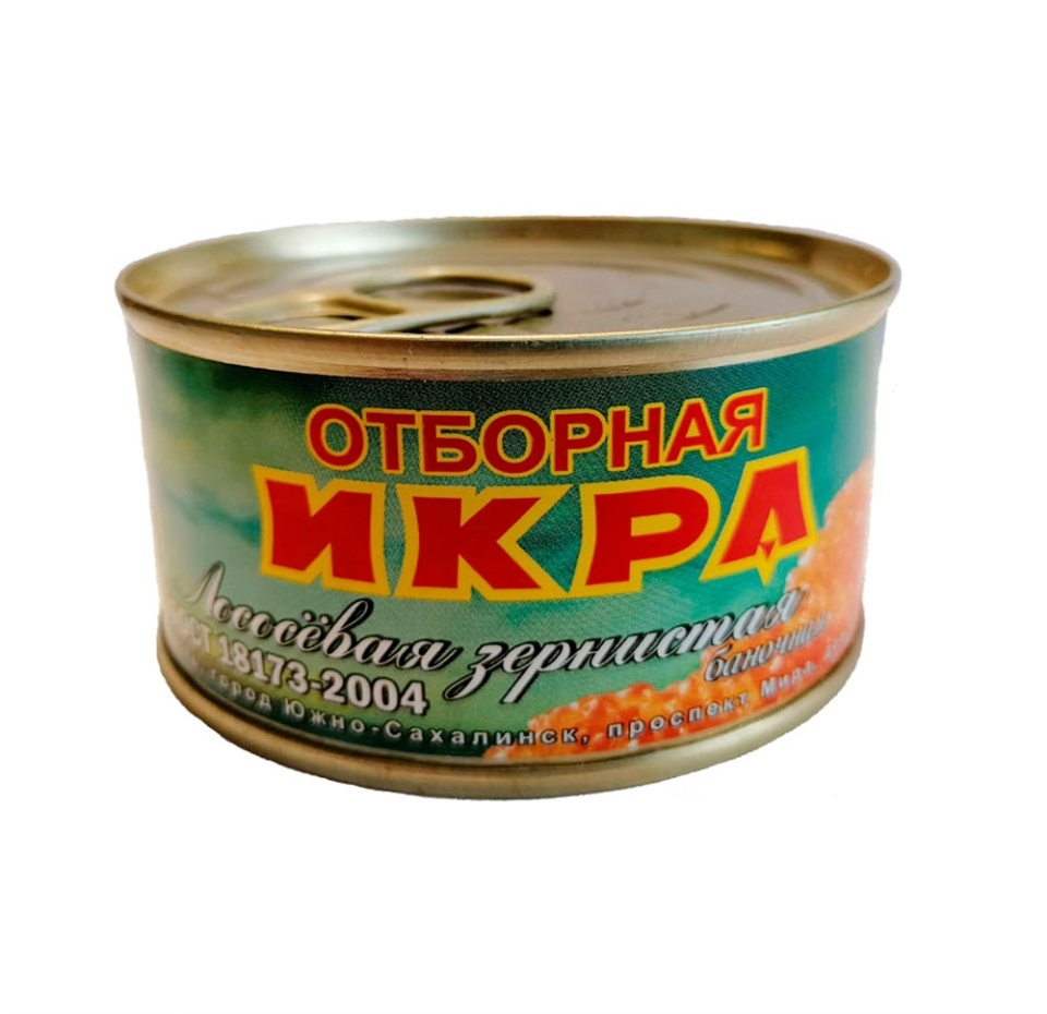 

Икра лососевая Юкра зернистая кеты 130г, Россия