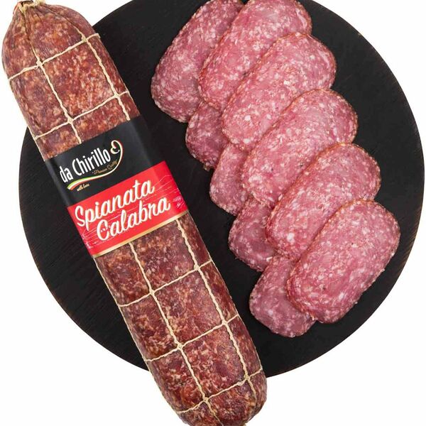 Колбаса сыровяленая Da Chirillo Спьяната Калабра полусухая, вес