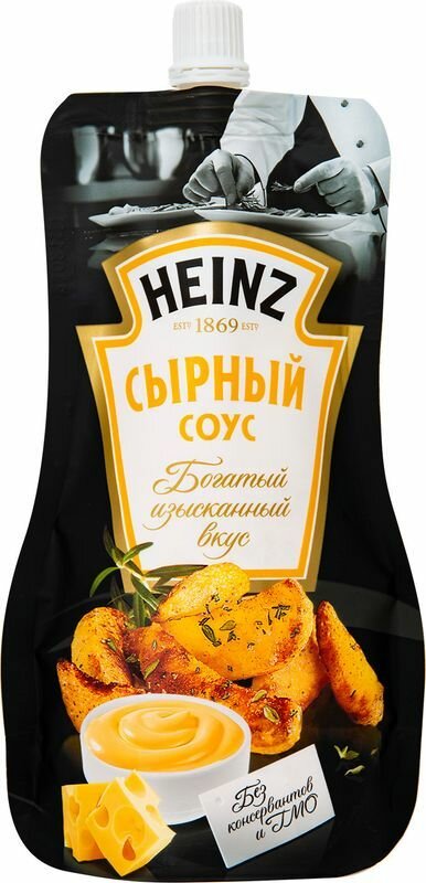 Купить Соус Heinz сырный 230г по низкой цене с быстрой доставкой от 30 ...