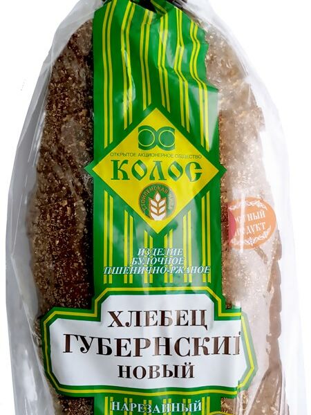 Хлебец Колос Губернский новый в нарезке