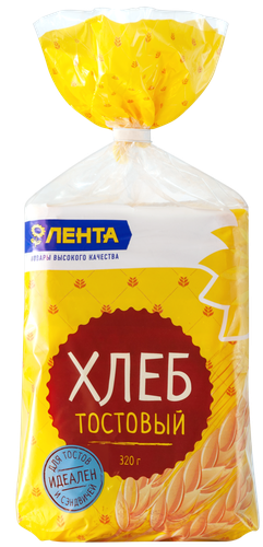 

Хлеб пшеничный ЛЕНТА Тостовый, в нарезке