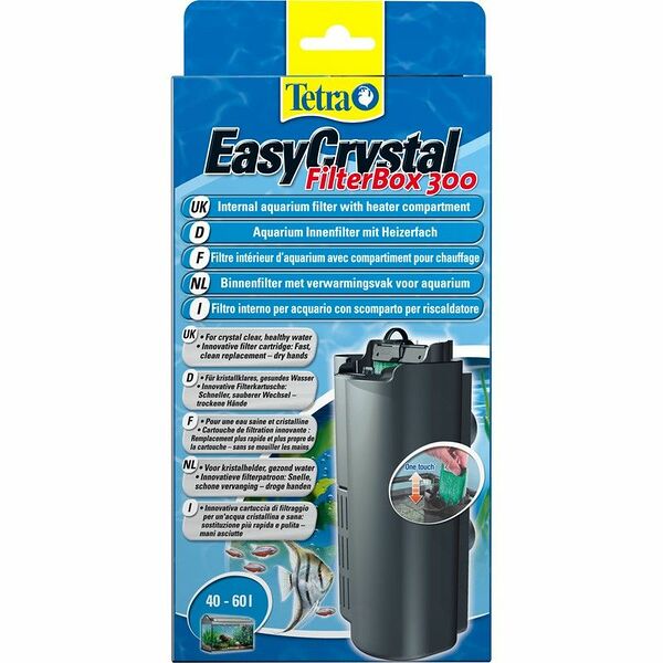 Tetra EasyCrystal 300 Filter Box внутренний фильтр для аквариумов 40-60 л