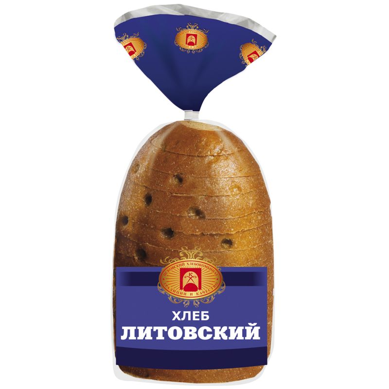 

Хлеб Псковский хлебокомбинат Литовский нарезка 450 г