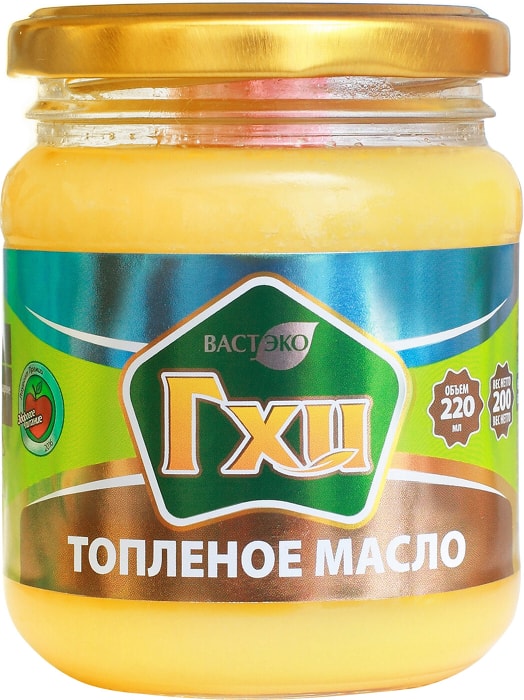 

Масло топлёное Вастэко ГХИ 99% 200 г