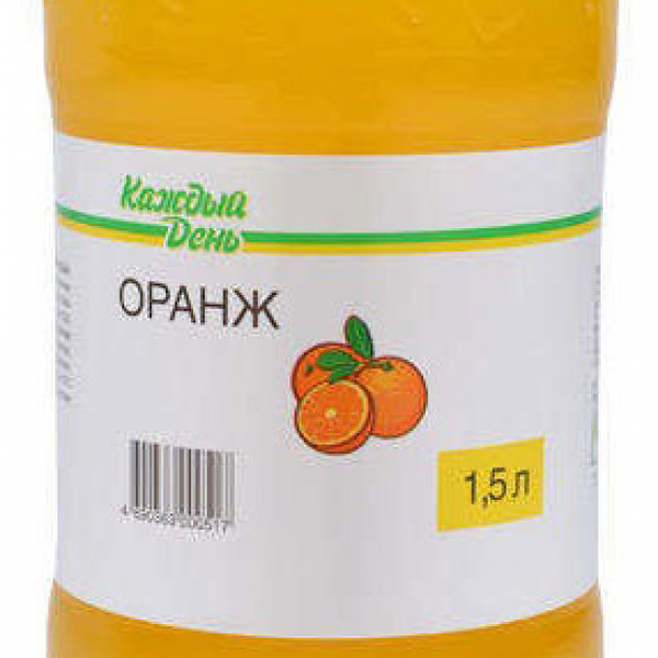 Напиток газированный Каждый День Оранж