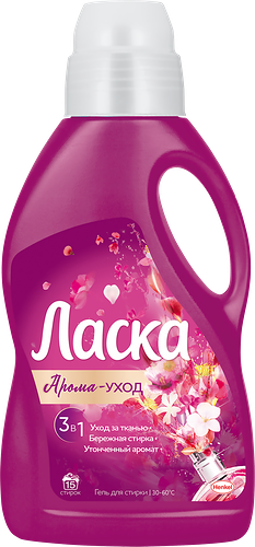 Гель для стирки Ласка Арома-уход 900 мл