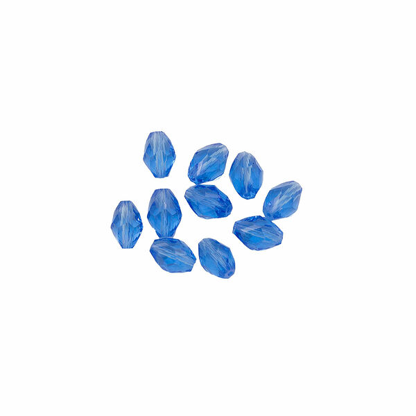 Бусины стеклянные 11*8мм, Z-714, 10шт/уп(4)