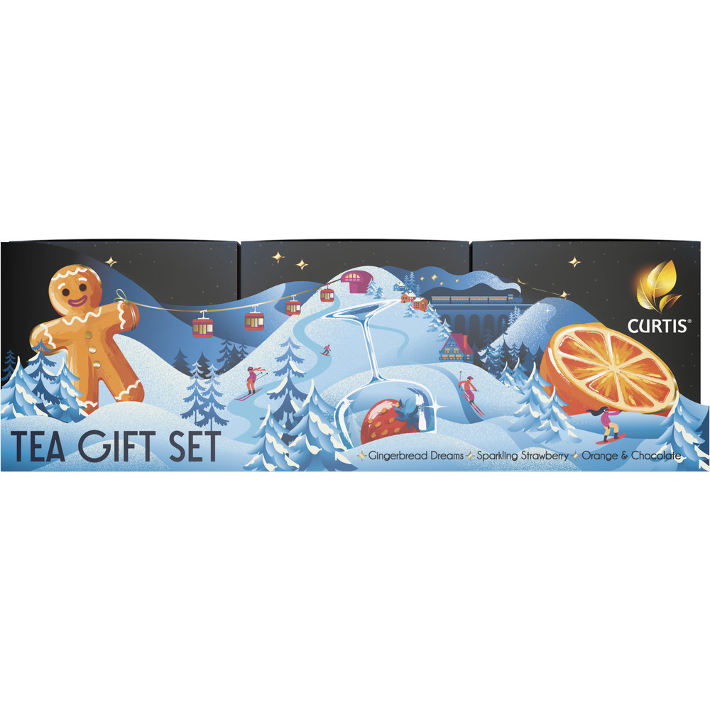 

Набор чая в пирамидках Curtis Tea Gift Set 36 пирамидок 63.6 г