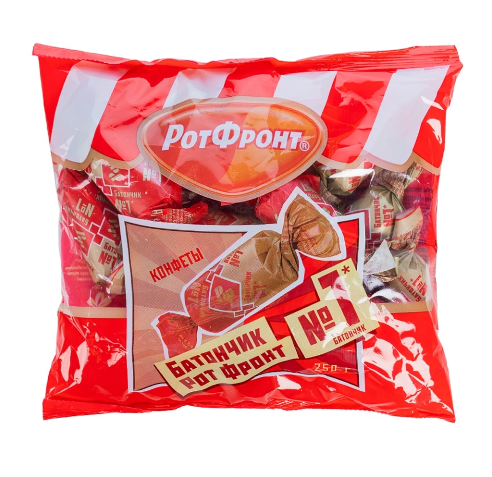 

Конфеты Рот Фронт батончики 250 г