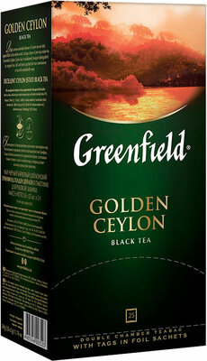 Чай черный Greenfield Golden Ceylon 25 пакетиков