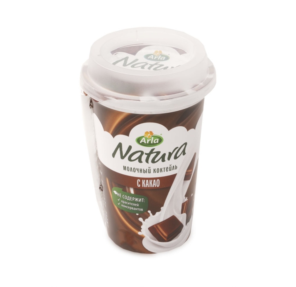 

Коктейль молочный Arla Natura c какао 1.5%, 200мл
