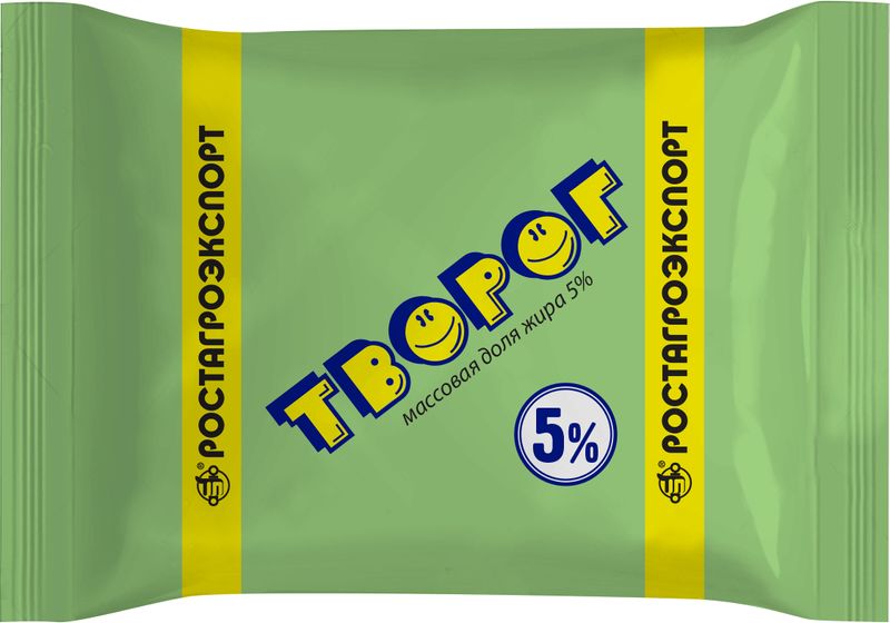 

Творог Ростагроэкспорт 5% 180 г