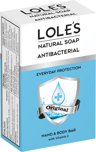 

Мыло LOLE'S с антибактериальным эффектом