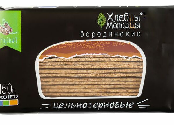 Хлебцы Молодцы Бородинские
