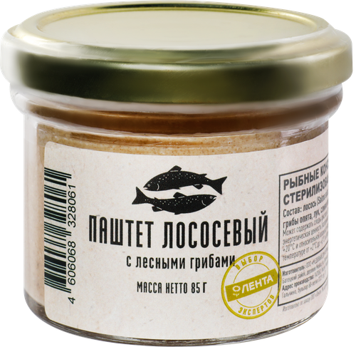 

Паштет Лента рыбный 85 г