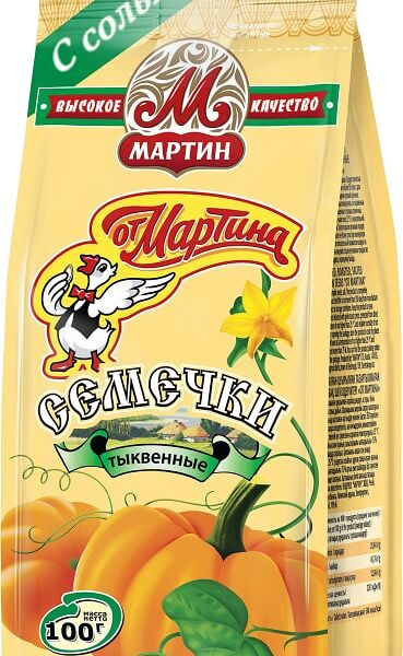 Семечки От Мартина тыквенные 100г