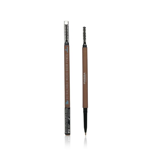 Автоматический карандаш для бровей Parisa Cosmetics Retractable Micro Brow Pencil 312 