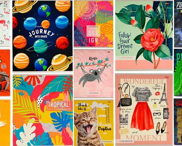 Тетрадь Profit общая в клетку А5 48л 1шт. в ассортименте