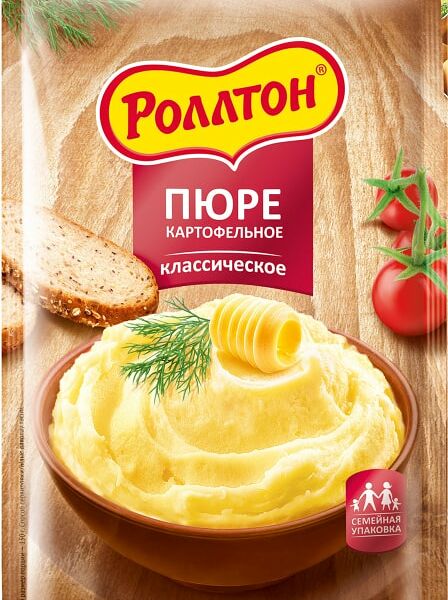 Пюре картофельное Роллтон 240г