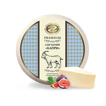 Сыр мягкий Джанкойский сыр Капри козий 50% БЗМЖ
