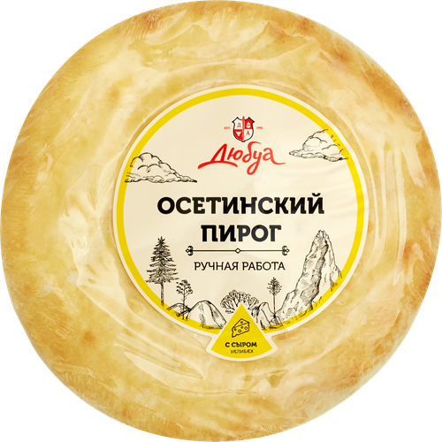 

Пирог Дюбуа Осетинский с сыром замороженный 400 г