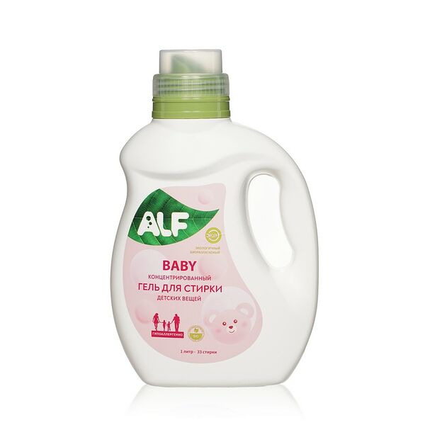 Гель для стирки детских вещей Alf Baby 1л