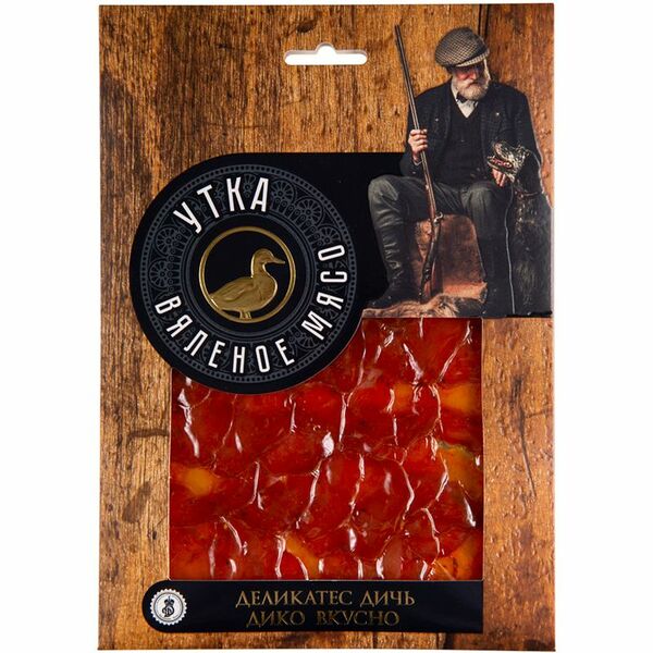 Утка Деликатес Дичь сыровяленая Высшего сорта, 100г