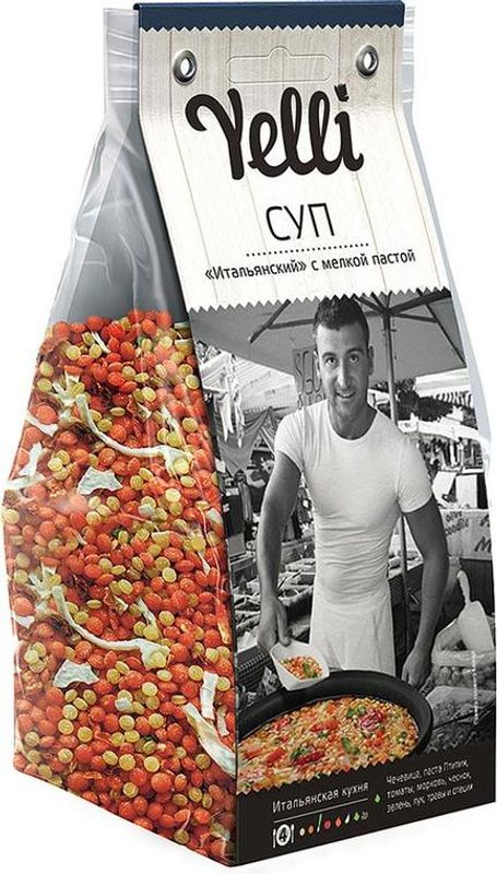 

Суп Yelli Итальянский с мелкой пастой 250 г