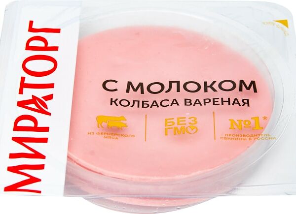 Колбаса Мираторг с молоком вареная 160г