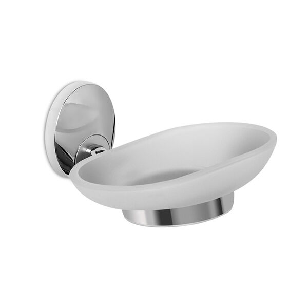 Мыльница Lotti Sanremo, стекло, 6.5х13.5х12.5 см