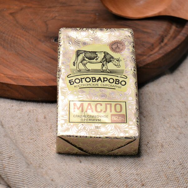 Масло сливочное Боговарово, 170гр