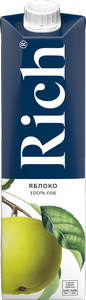 Сок Rich яблоко осветленный в Магнит со скидкой –28%