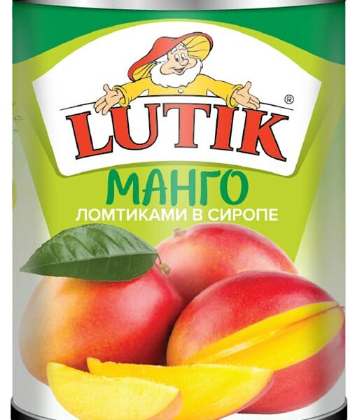 Манго Lutik ломтиками в сиропе 425 г