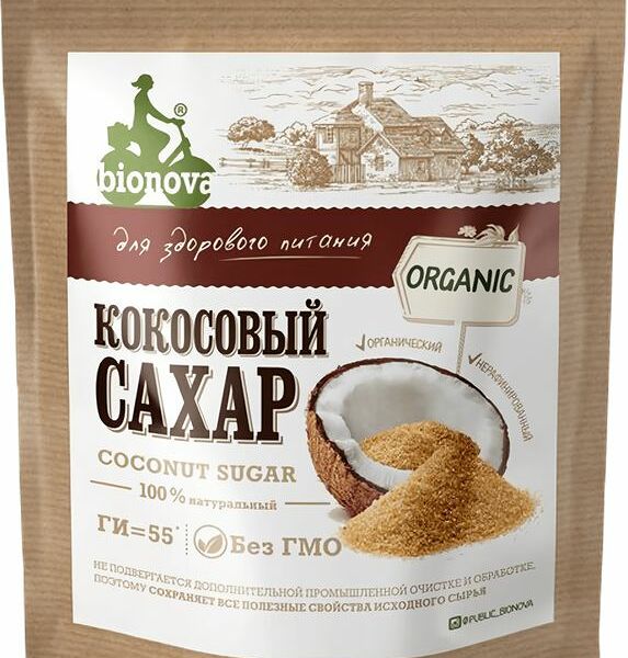 Органический кокосовый сахар Bionova