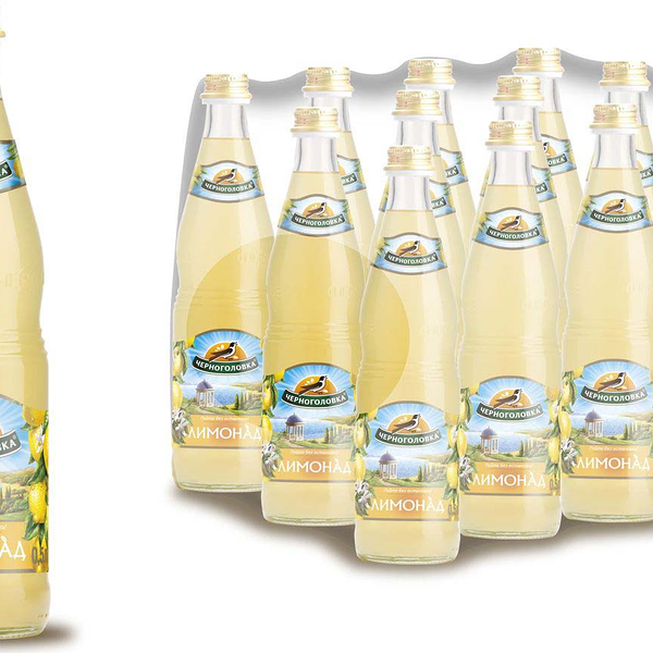 Напиток Напитки из черноголовки Лимонад оригинальный сильногазированный