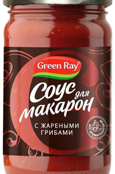 Соус Green Ray для макарон с жареными грибами 360г