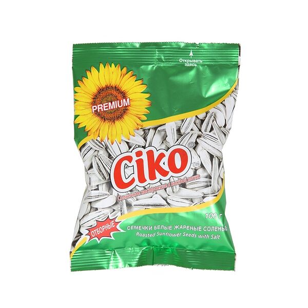 Семечки Ciko белые жареные соленые 100 г