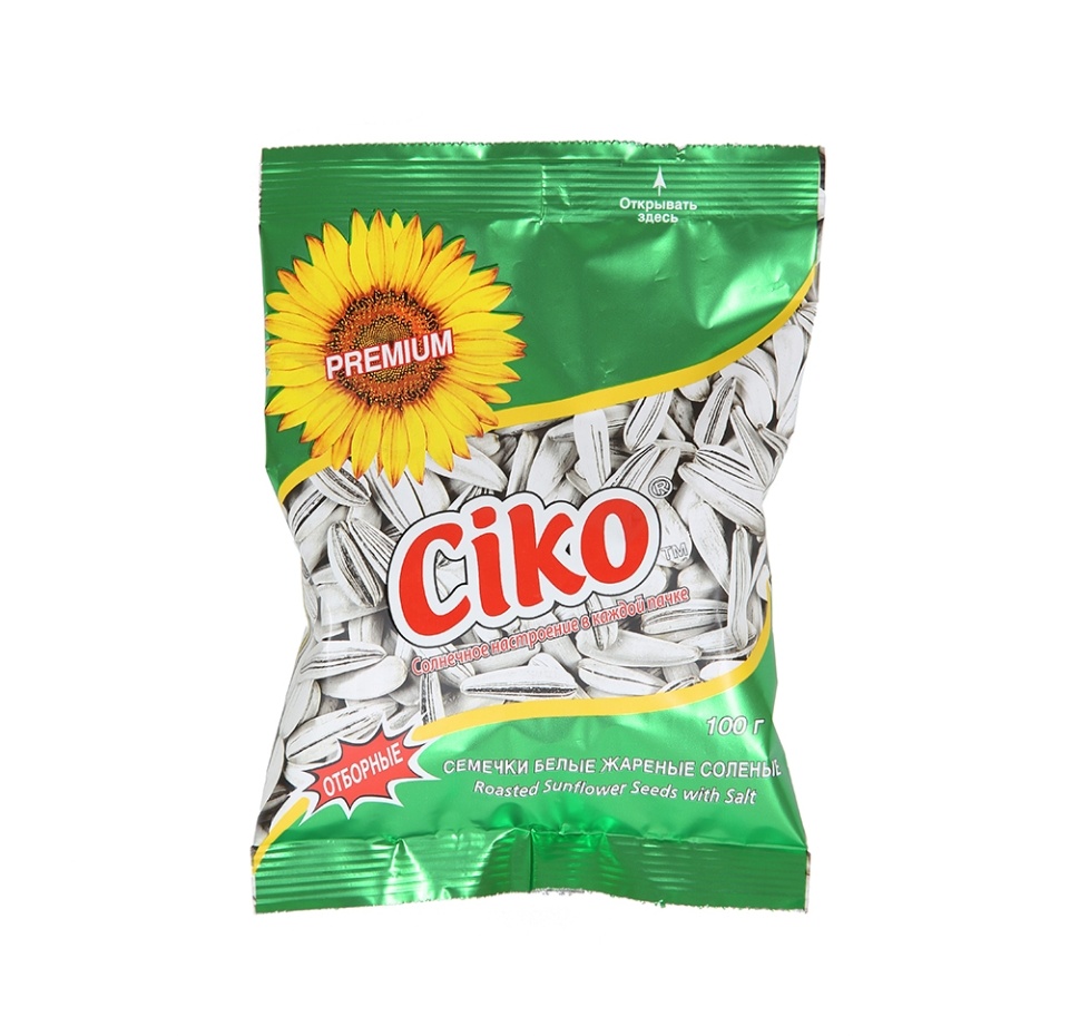 

Семечки белые жареные соленые Ciko