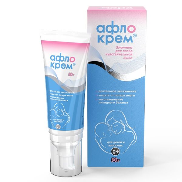 Эмолиент Афлокрем для особо чувствительной кожи 50 г